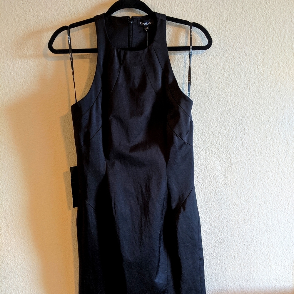 Bebe Classic Black Dress size 8